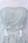 画像2: 南鹿鳴（海外ロリィタ） / Butterfly Dream Embroidery　ワンピース S ミント×シロ O-25-03-18-006-LO-OP-IG-OS (2)