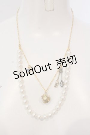 画像: Leur Getter / Tea Time ネックレス  ゴールド×パール O-25-03-18-023-LU-AC-IG-OS