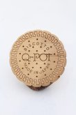 画像2: Q-pot. / Round Choco Biscuitリング  ブラウン O-25-03-18-024-QP-AC-IG-OS (2)