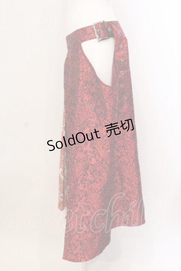 画像3: Qutie Frash / 2024プレミアムセット-繚乱-プリーツラップスカート  レッド O-25-03-20-1027-QU-SK-OW-ZY (3)
