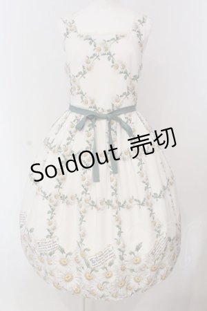 画像: Emily Temple cute / Marguerite Gardenノースリーブワンピース  アイボリー O-25-03-20-1030-ET-OP-OW-OS