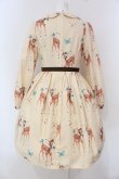 画像4: Emily Temple cute / Deer coupleワンピース  アイボリー O-25-03-20-1031-ET-OP-OW-OS (4)