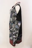 画像3: Qutie Frash / 袖セパレート着物カーデ  ブラック×グリーン×ワイン O-25-03-20-1015-QU-TO-IG-ZY (3)