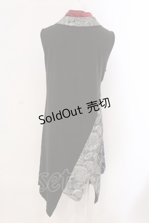 画像5: Qutie Frash / 着物チュニック  ブラック O-25-03-20-1020-QU-TO-IG-ZY (5)