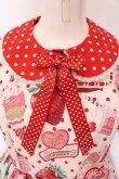 画像2: Angelic Pretty / Fresh Strawberry Dinerワンピース  シロ O-25-03-20-005-AP-OP-OW-OS (2)