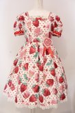 画像6: Angelic Pretty / Fresh Strawberry Dinerワンピース  シロ O-25-03-20-005-AP-OP-OW-OS (6)