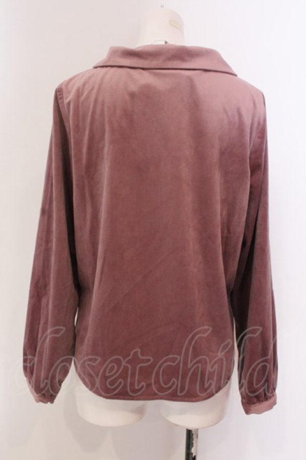 画像3: LEBECCA boutique / 通いつづけるベロアブラウス  モーヴピンク O-25-03-20-2003-EL-BL-IG-ZT200 (3)