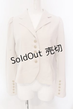 画像: 【SALE】an another angelus / 釦使いテーラードジャケット F ベージュ O-25-03-20-2035-CA-JA-OW-ZT205
