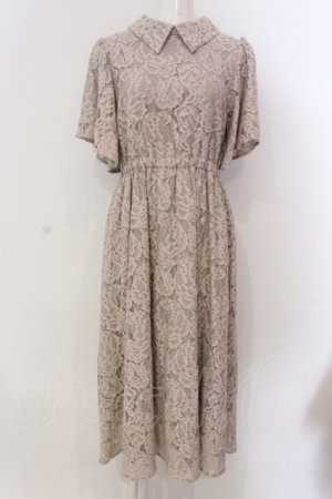 画像: LEBECCA boutique / ひっきりなしのレースワンピース  ベージュ O-25-03-20-2039-EL-OP-IG-ZT205