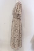 画像2: LEBECCA boutique / ひっきりなしのレースワンピース  ベージュ O-25-03-20-2039-EL-OP-IG-ZT205 (2)