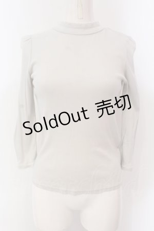 画像: 【SALE】Franche Lippee / ボトルネック7部袖テレコカットソー  ライトミント O-25-03-20-2049-LO-TO-IG-ZT203