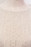 画像2: Franche Lippee / 総レーストップス M シロ O-25-03-20-2021-LO-TO-OW-ZT205 (2)