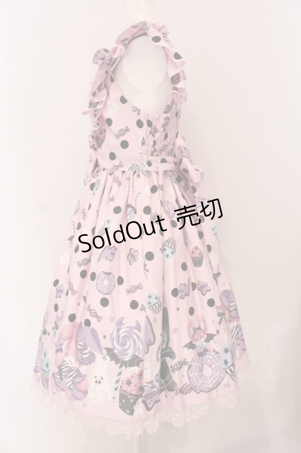 画像4: Angelic Pretty / Happy Treat Partyジャンパースカート  ピンク O-25-03-20-008-AP-OP-OW-OS (4)