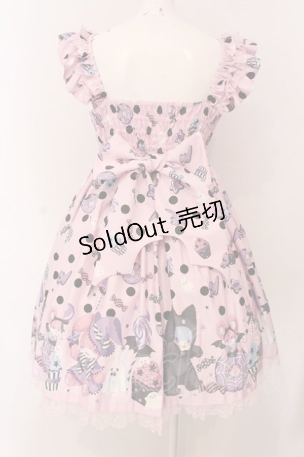 画像5: Angelic Pretty / Happy Treat Partyジャンパースカート  ピンク O-25-03-20-008-AP-OP-OW-OS (5)