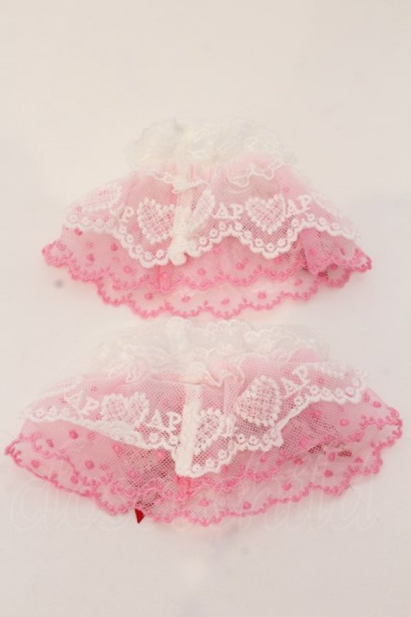 画像3: Angelic Pretty / Lovely Dotリボン配色お袖とめ  濃ピンク×シロ×アカ O-25-03-20-022-AP-ZA-OW-OS (3)