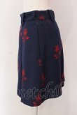 画像3: MILK / Rose Jacquardミニスカート  ネイビーベース O-25-03-22-008-ML-SK-OW-OS (3)