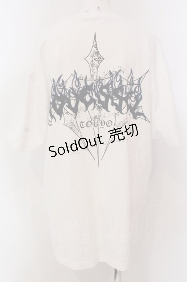 画像4: NOVESSEL / 少女イラストプリント半袖Tシャツ  ホワイト O-25-03-22-012-PU-TS-IG-OS (4)