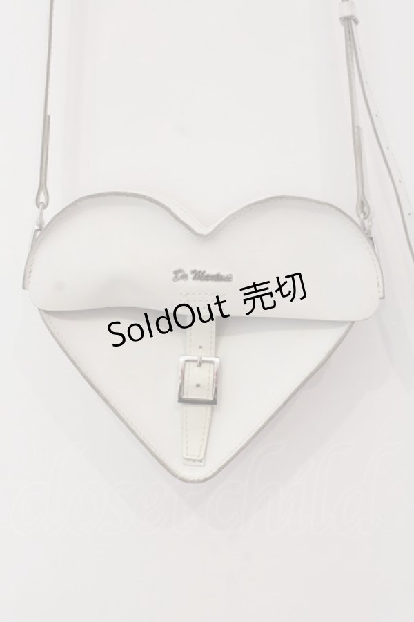 画像1: Dr.Martens （Getta Grip） / LOVE HEART BAG バッグ  ホワイト O-25-03-22-013-PU-BG-IG-ZT273 (1)