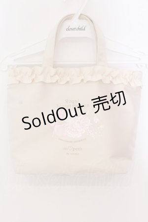 画像: m petit by misako / NINA’Sコラボ ミニトートバック  クリーム O-25-03-22-015-LO-BG-IG-OS