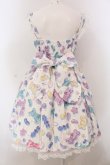 画像5: Angelic Pretty / Jelly Candy Toysハートジャンパースカート  シロ O-25-03-24-019-AP-OP-OW-OS (5)
