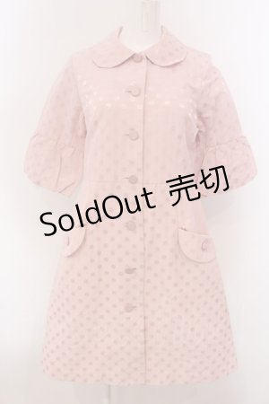 画像: Shirley Temple / ドットスプリングコート 160cm ピンク O-25-03-24-025-ET-CO-IG-OS