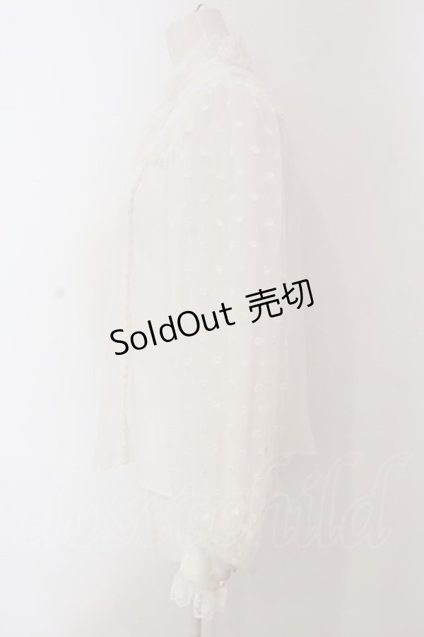 画像3: Angelic Pretty / Fancy Ornamentブラウス  シロ O-25-03-24-043-AP-BL-OW-OS (3)