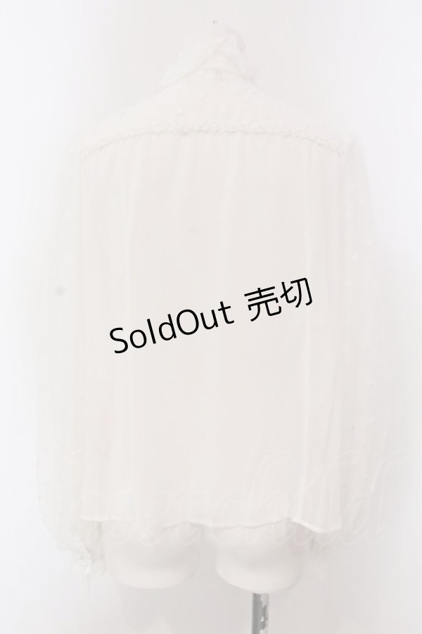 画像4: Angelic Pretty / Fancy Ornamentブラウス  シロ O-25-03-24-043-AP-BL-OW-OS (4)