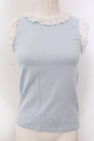 画像: Shirley Temple / ハートレースタンクトップ 160ｃｍ サックス O-25-03-24-045-ET-TO-OW-OS