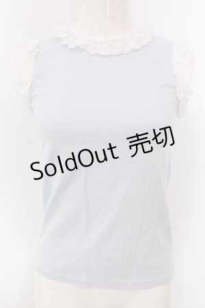 画像: Shirley Temple / ハートレースタンクトップ 160ｃｍ サックス O-25-03-24-045-ET-TO-OW-OS