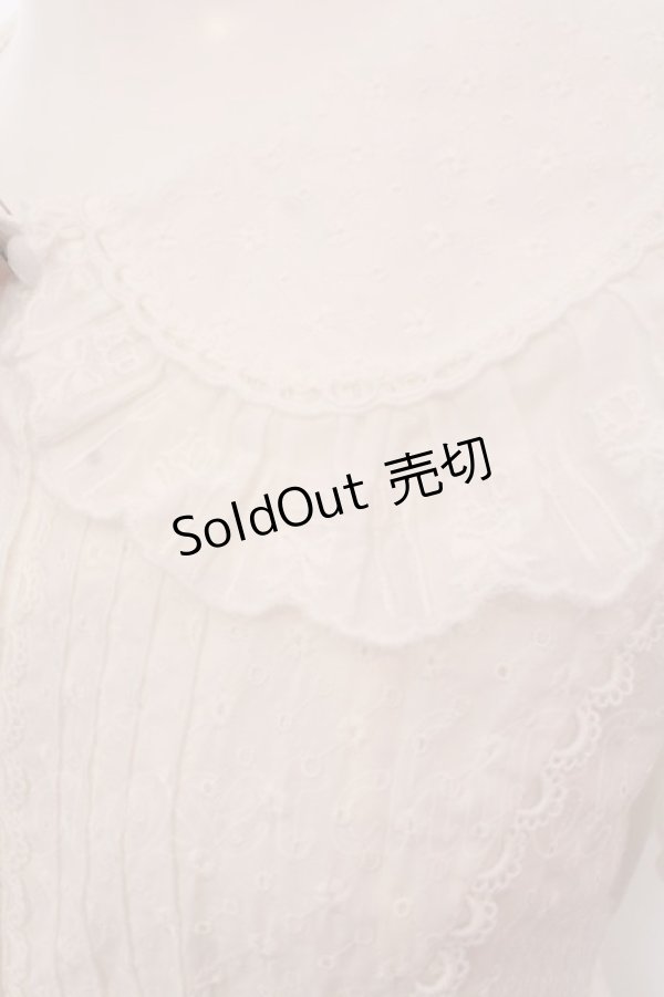 画像3: Angelic Pretty / トリコロールリボンブラウス  シロ O-25-03-24-058-AP-BL-OW-OS (3)