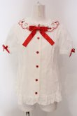 画像1: Angelic Pretty / Cherry Collarブラウス  シロ×アカ O-25-03-24-059-AP-BL-OW-OS (1)