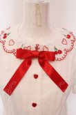 画像2: Angelic Pretty / Cherry Collarブラウス  シロ×アカ O-25-03-24-059-AP-BL-OW-OS (2)