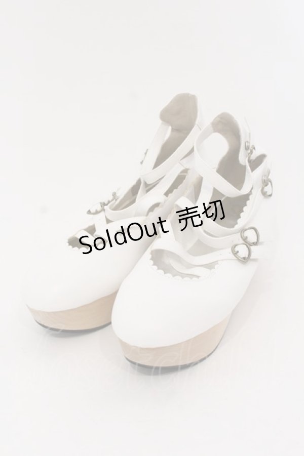 画像1: BABY,THE STARS SHINE BRIGHT / BABYヴィクトワールシューズ M シロ O-25-03-24-063-BA-SH-IG-OS (1)