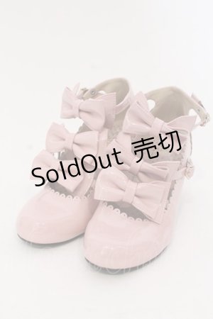 画像: Angelic Pretty / エナメルChelseaリボンシューズ M ピンク O-25-03-24-070-AP-SH-OW-OS