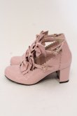 画像3: Angelic Pretty / エナメルChelseaリボンシューズ M ピンク O-25-03-24-070-AP-SH-OW-OS (3)