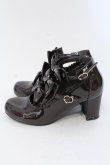画像3: Angelic Pretty / エナメルChelseaリボンシューズ M ブラウン O-25-03-24-071-AP-SH-OW-OS (3)