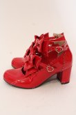 画像3: Angelic Pretty / エナメルChelseaリボンシューズ M アカ O-25-03-24-072-AP-SH-OW-OS (3)