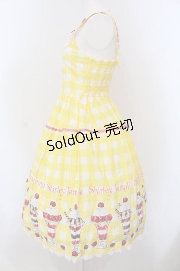 画像4: Shirley Temple / パフェptサンドレス 160ｃｍ イエロー O-25-03-24-001-ET-OP-OW-OS (4)