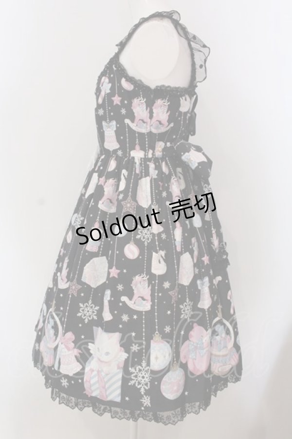 画像4: Angelic Pretty / Fancy Ornamentジャンパースカート  クロ O-25-03-24-013-AP-OP-OW-OS (4)