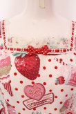 画像4: Angelic Pretty / Fresh Strawberry Dinerワンピース  シロ O-25-03-24-017-AP-OP-OW-OS (4)