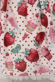 画像6: Angelic Pretty / Fresh Strawberry Dinerワンピース  シロ O-25-03-24-017-AP-OP-OW-OS (6)