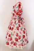 画像7: Angelic Pretty / Fresh Strawberry Dinerワンピース  シロ O-25-03-24-017-AP-OP-OW-OS (7)