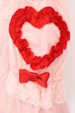 画像5: Angelic Pretty / Frill Heart付け袖ブラウス  ピンク×アカ O-25-03-25-035-AP-BL-IG-OS (5)
