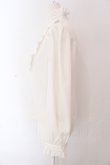 画像3: Innocent World White / スタンドカラーリボンブラウス M シロ O-25-03-25-041-IW-BL-IG-OS (3)
