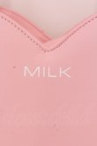 画像2: MILK / ハートバッグ  ピンク O-25-03-25-042-ML-BG-IG-OS (2)
