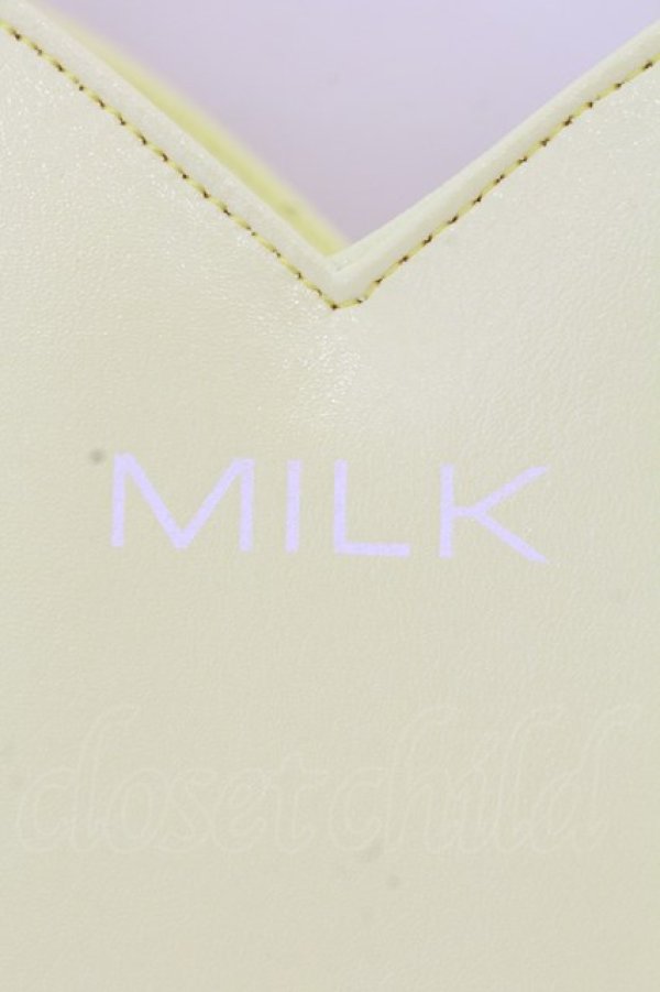 画像2: MILK / ハートバッグ  イエロー O-25-03-25-043-ML-BG-IG-OS (2)