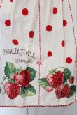 画像3: Shirley Temple / いちごジャンパースカート 160cm クリーム×シロ×アカ O-25-03-25-005-ET-OP-IG-OS (3)