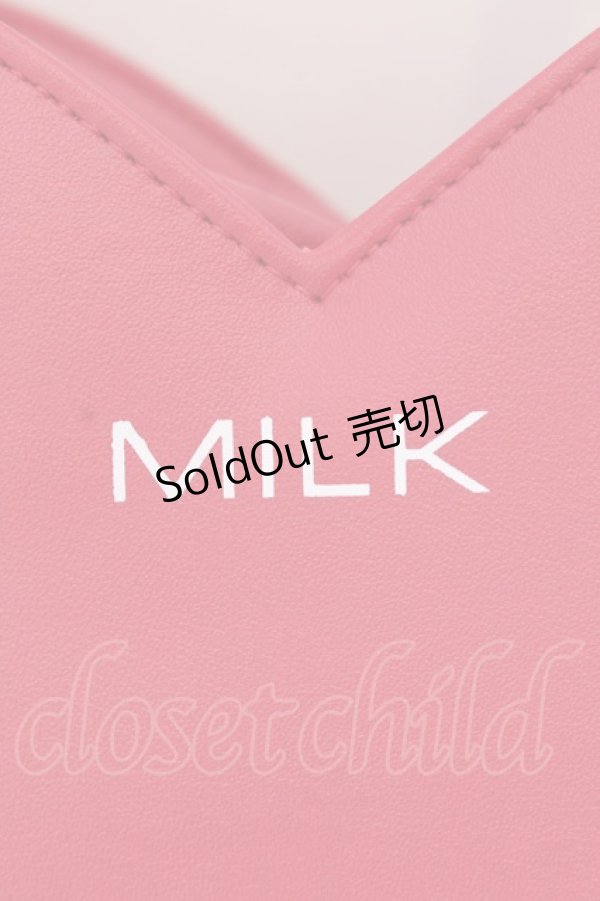 画像2: MILK / ハートバッグ  アカ O-25-03-25-047-ML-BG-IG-ZT-K020 (2)