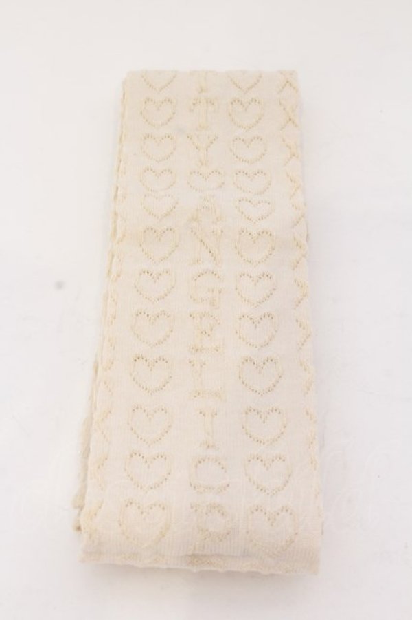 画像2: Angelic Pretty / ぷくぷくハートオーバーニー  アイボリー O-25-03-25-055-AP-ZA-IG-OS (2)