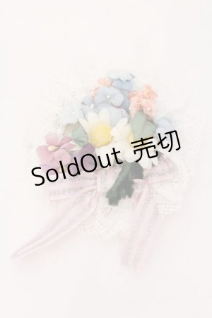 画像: Shirley Temple / コサージュブローチ  シロ×マルチ O-25-03-25-059-ET-AC-IG-OS